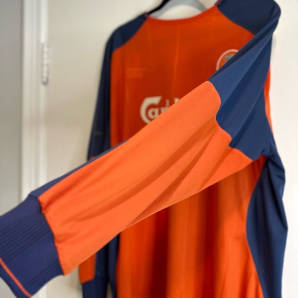 VTG Mens XL Liverpool ‘03/‘04 Orange Goalkeeper Jersey Soccer Jerzy Dudek. - Picture 11 of 15